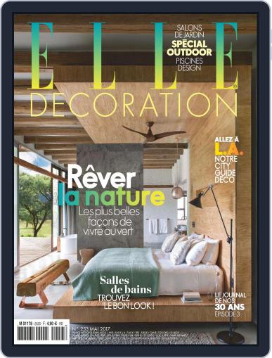 Elle Décoration France April 3rd, 2017 Digital Back Issue Cover