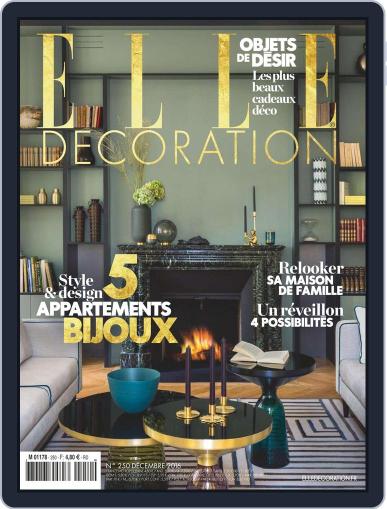 Elle Décoration France December 1st, 2016 Digital Back Issue Cover
