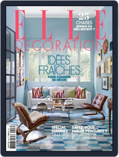 Elle Décoration France March 2nd, 2016 Digital Back Issue Cover
