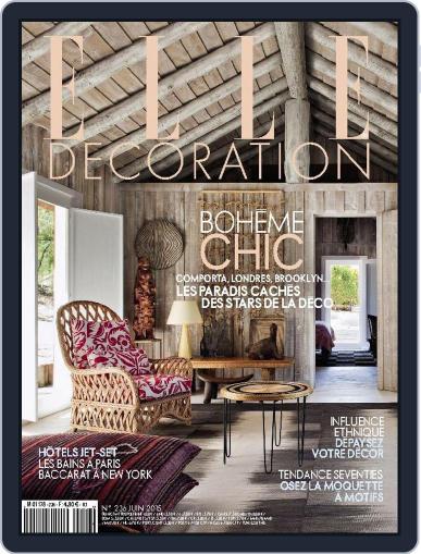 Elle Décoration France May 12th, 2015 Digital Back Issue Cover