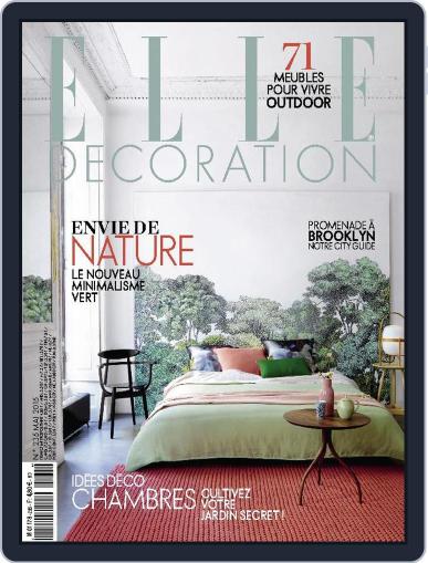 Elle Décoration France April 2nd, 2015 Digital Back Issue Cover