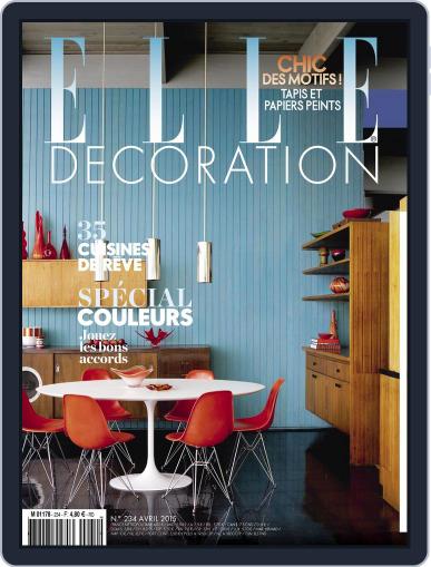Elle Décoration France March 1st, 2015 Digital Back Issue Cover