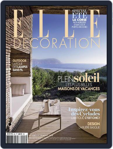 Elle Décoration France June 17th, 2014 Digital Back Issue Cover