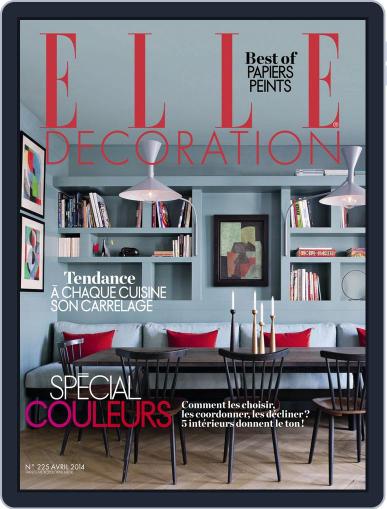 Elle Décoration France March 4th, 2014 Digital Back Issue Cover