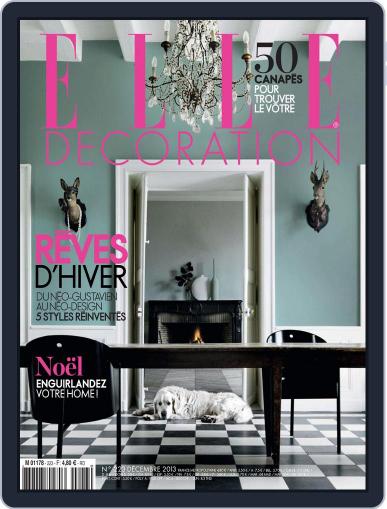 Elle Décoration France November 12th, 2013 Digital Back Issue Cover