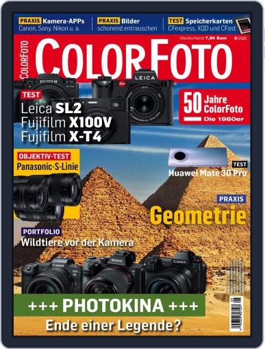 Colorfoto May 1st, 2020 Digital Back Issue Cover