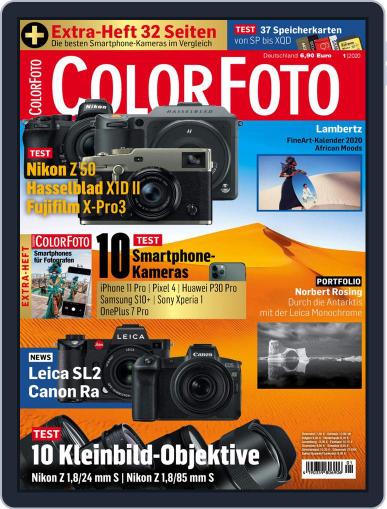 Colorfoto January 1st, 2020 Digital Back Issue Cover