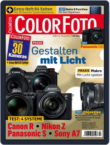 Colorfoto July 1st, 2019 Digital Back Issue Cover