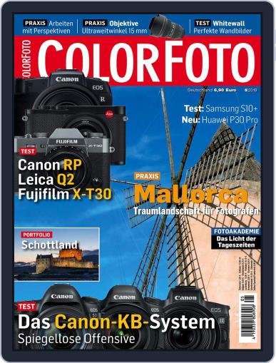 Colorfoto May 1st, 2019 Digital Back Issue Cover