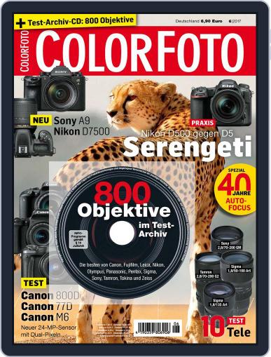 Colorfoto June 1st, 2017 Digital Back Issue Cover