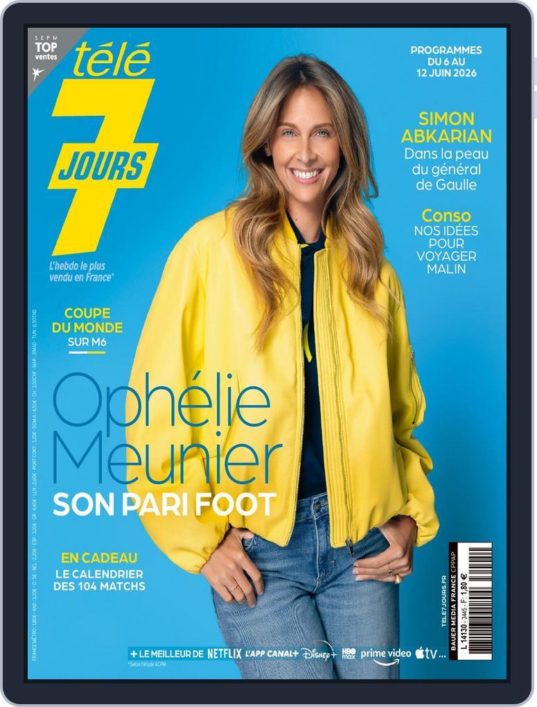 Télé 7 Jours (Digital) Subscription                    June 1st, 2026 Issue