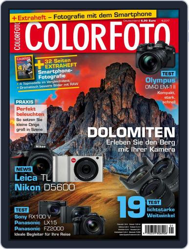 Colorfoto (Digital) January 1st, 2017 Issue Cover