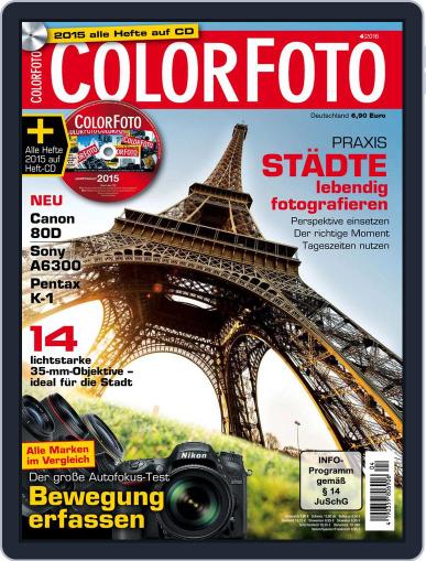 Colorfoto (Digital) April 1st, 2016 Issue Cover