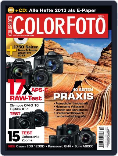 Colorfoto March 7th, 2014 Digital Back Issue Cover