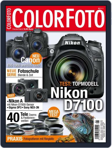 Colorfoto April 4th, 2013 Digital Back Issue Cover