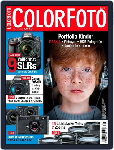 Colorfoto February 28th, 2013 Digital Back Issue Cover