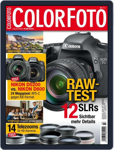 Colorfoto February 11th, 2013 Digital Back Issue Cover