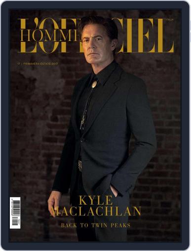 L'Officiel Hommes Italia June 6th, 2017 Digital Back Issue Cover