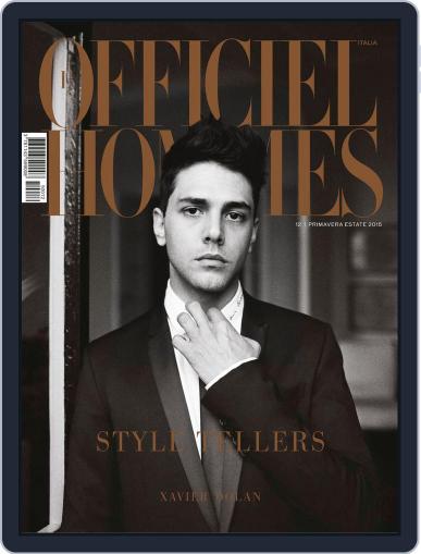 L'Officiel Hommes Italia January 23rd, 2015 Digital Back Issue Cover