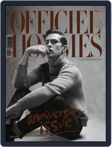 L'Officiel Hommes Italia September 18th, 2014 Digital Back Issue Cover