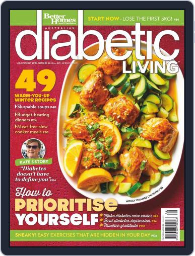 Diabetic Living Australia July 1st, 2020 Digital Back Issue Cover