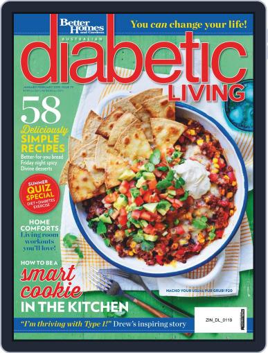 Diabetic Living Australia January 1st, 2019 Digital Back Issue Cover