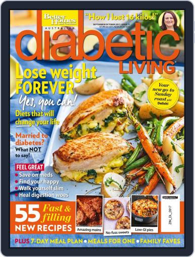 Diabetic Living Australia September 1st, 2017 Digital Back Issue Cover