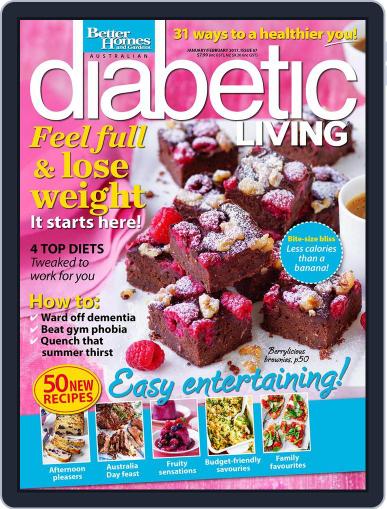 Diabetic Living Australia January 1st, 2017 Digital Back Issue Cover