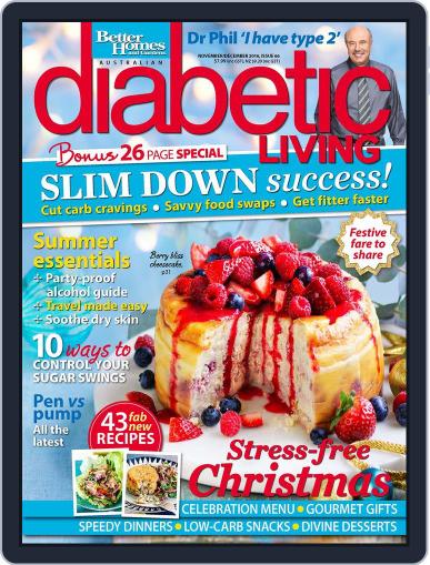 Diabetic Living Australia December 1st, 2016 Digital Back Issue Cover