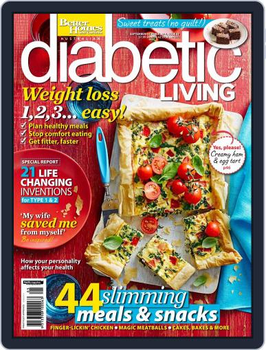 Diabetic Living Australia August 27th, 2014 Digital Back Issue Cover