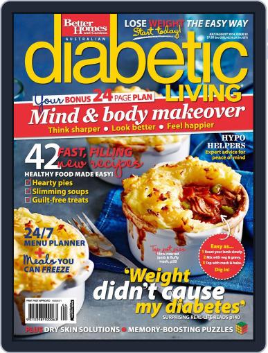 Diabetic Living Australia June 27th, 2014 Digital Back Issue Cover