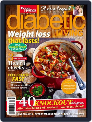 Diabetic Living Australia April 14th, 2014 Digital Back Issue Cover