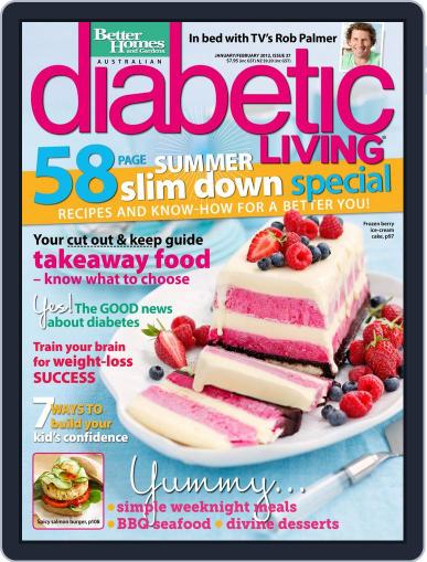 Diabetic Living Australia December 12th, 2011 Digital Back Issue Cover