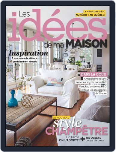 Les Idées De Ma Maison June 1st, 2016 Digital Back Issue Cover