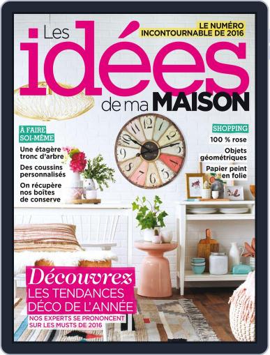 Les Idées De Ma Maison January 1st, 2016 Digital Back Issue Cover