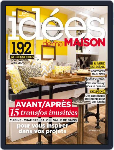 Les Idées De Ma Maison September 1st, 2015 Digital Back Issue Cover