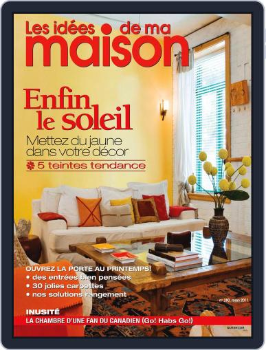 Les Idées De Ma Maison March 1st, 2011 Digital Back Issue Cover