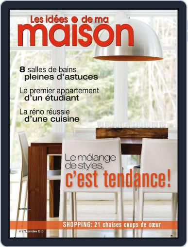Les Idées De Ma Maison October 1st, 2010 Digital Back Issue Cover