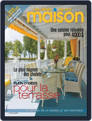 Les Idées De Ma Maison June 1st, 2010 Digital Back Issue Cover