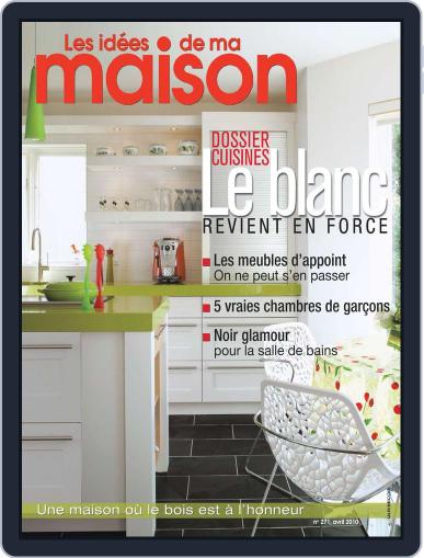 Les Idées De Ma Maison April 1st, 2010 Digital Back Issue Cover