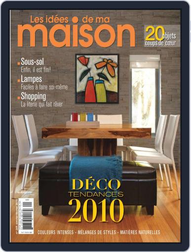 Les Idées De Ma Maison January 1st, 2010 Digital Back Issue Cover