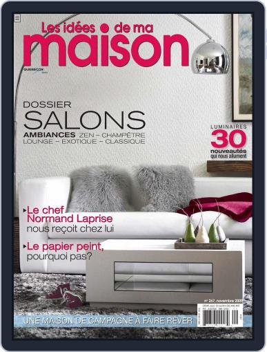 Les Idées De Ma Maison November 2nd, 2009 Digital Back Issue Cover