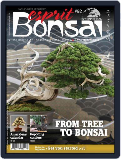 Esprit Bonsai International February 1st, 2018 Digital Back Issue Cover