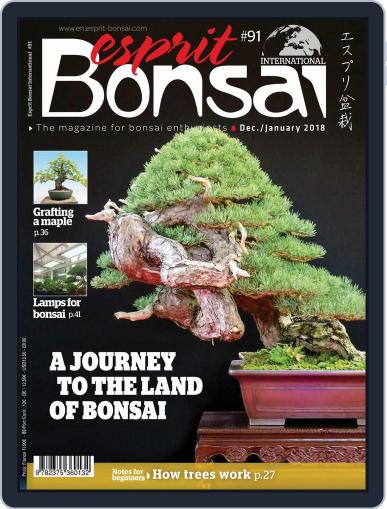 Esprit Bonsai International December 1st, 2017 Digital Back Issue Cover