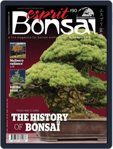 Esprit Bonsai International October 1st, 2017 Digital Back Issue Cover