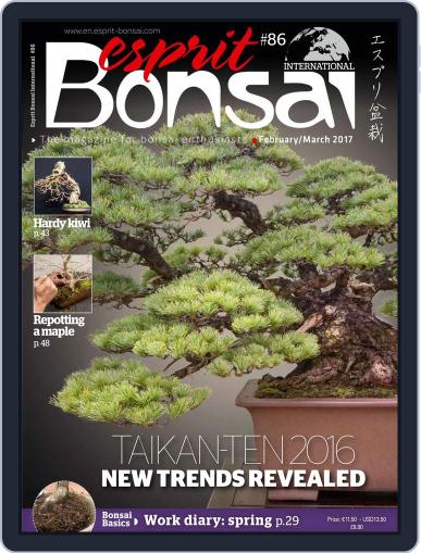 Esprit Bonsai International February 1st, 2017 Digital Back Issue Cover
