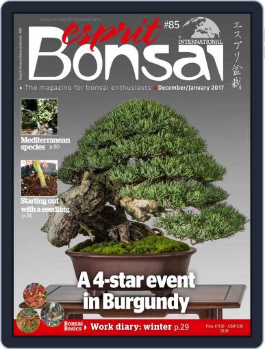 Esprit Bonsai International December 1st, 2016 Digital Back Issue Cover