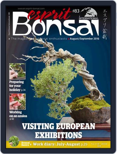 Esprit Bonsai International August 1st, 2016 Digital Back Issue Cover
