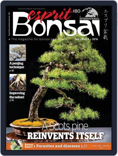 Esprit Bonsai International February 1st, 2016 Digital Back Issue Cover
