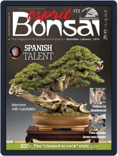 Esprit Bonsai International December 1st, 2014 Digital Back Issue Cover
